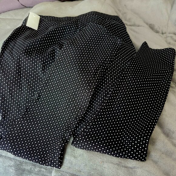 C12  Tommy Hilfiger Polka Dot dress Pants  Size 6 - Picture 3 of 7